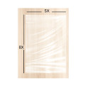FUNDA PLASTICA TRANSP. 5X8 (12,7X20,3 CM) paq x 100